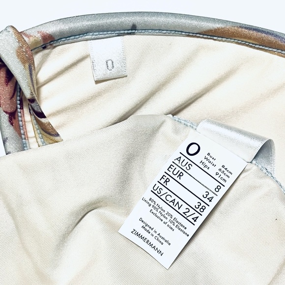 ✨ZIMMERMAN✨Flutter Back Bikini - Picture 7 of 8